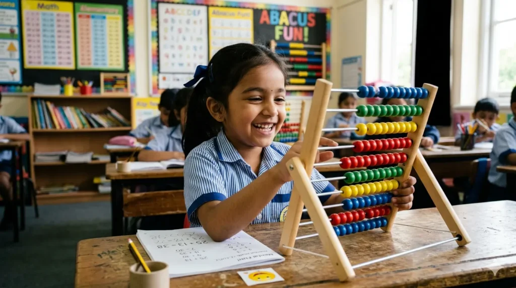 Professional Abacus training for kids in Hyderabad and interactive online math sessions
